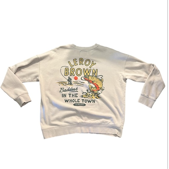 Sendero Crewneck Sweatshirt Size Medium - Picture 3 of 3